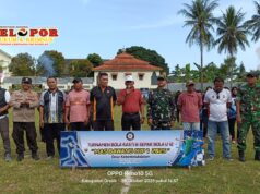 Turnamen Bola Kasti dan Sepak Bola U-12 Mas Bawang Cup I Tahun 2025, Resmi Dibuka Ketua KOK Sangkapura.