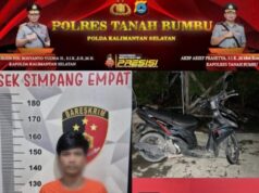 Tak Berkutik Remaja 18 Tahun di Tanah Bumbu Dibekuk Polisi! Bawa 23 Gram Sabu Siap Edar di Dalam Plastik Hitam!