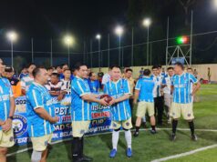 “Road Safety Cup 2025” Berlangsung Meriah: Pemkab Kotabaru Gaungkan Kampenye Kesadaran Berlalu Lintas Lewat Turnamen Minisoccer