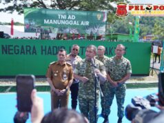 Dorong Swasembada Pangan Nasional, Kasad Resmikan Pompa Hidram di Banyumas