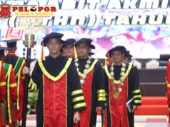 Gubernur Akmil Hadiri Wisuda Sarjana Terapan380 Pama Abituren Akmil TA 2025