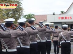 Polres Tanah Bumbu Gelar Apel Pasukan Operasi “Keselamatan Intan 2026”, Tekankan Budaya Tertib Berlalu Lintas