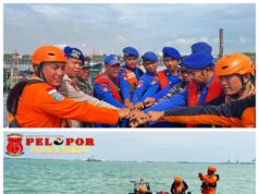 Hari Ketiga Pencarian, Satpolairud Polres Gresik dan Tim SAR Berhasil Temukan Korban KM Dharma Ferry VII