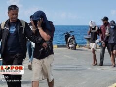 Pisah Sambut Komandan Lanal Kotabaru, Letkol Laut (P) M. Harun Al Rasyid Serahkan Jabatan kepada Letkol Laut (P) Muhammad Arif