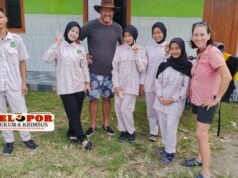 SMK Nadhlatul Ulama Sambut Turis ke-5 dari Kanada, Siswa Asah Kemampuan Bahasa Inggris.