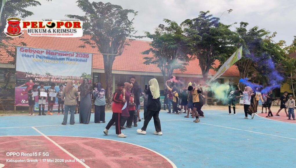 Gebyar Harmoni ke-2 Hardiknas 2026 UPT SMPN 7 Gresik Resmi Ditutup, Ratusan Siswa Unjuk Prestasi.