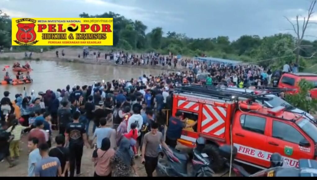 Tangis Keluarga Korban dan Warga Pecah di Tepi Danau Retensi Desa Barokah ,Bocah 10 Tahun Tenggelam Ditemukan Meninggal Setelah 9 Jam Pencarian