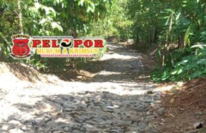 Di Duga Pemerintah Desa Malati, Kec.Naringgul Melakukan Perbaikan Jalan Desa Dusun Tisuk Anggaran ADD Tahun 2023 Tidak Sesuai Spesifikasi