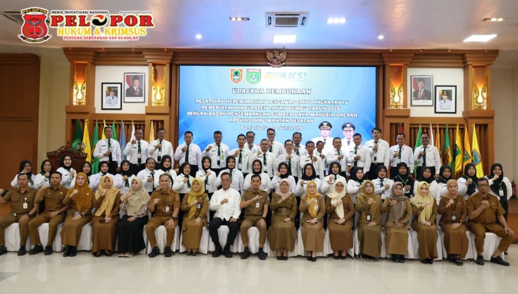 Pembukaan PKP Angkatan IV 2026, Bupati Tanah Bumbu Dorong ASN Jadi Agen Perubahan Pelayanan Publik