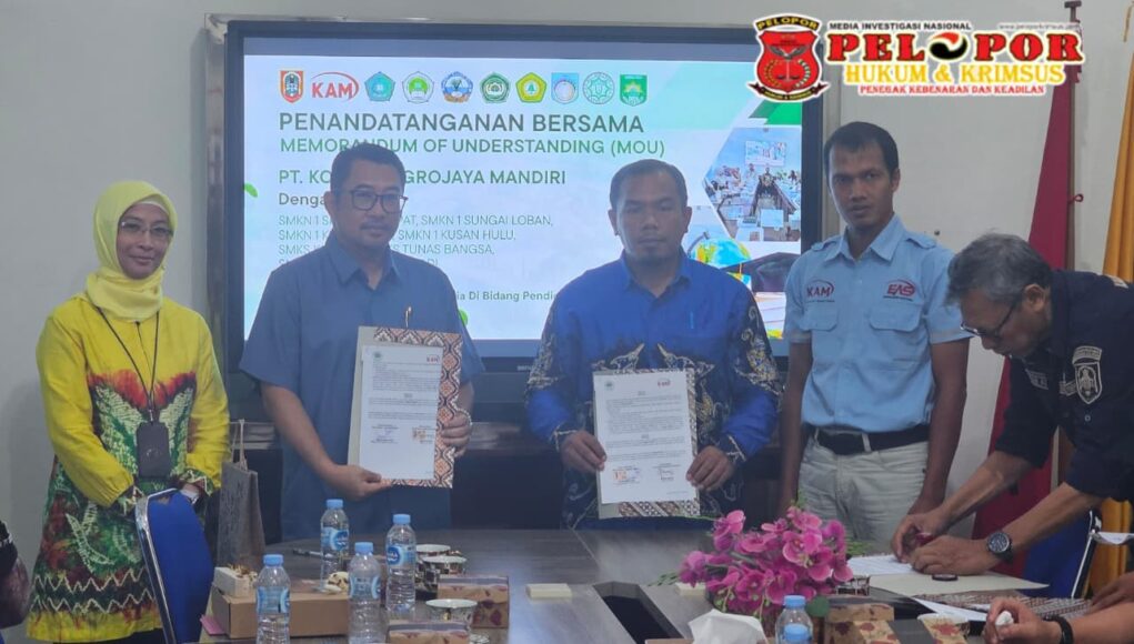 PT. Kodeco Agrojaya Mandiri Lakukan Penandatanganan MoU, Lindungi Siswa SMK Magang Lewat BPJS Ketenagakerjaan