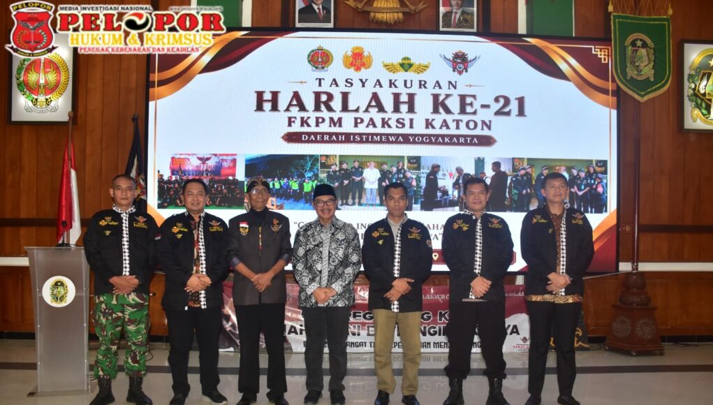 Kasrem 072/Pamungkas Hadiri Tasyakuran Harlah ke-21 FKPM Paksi Katon DIY