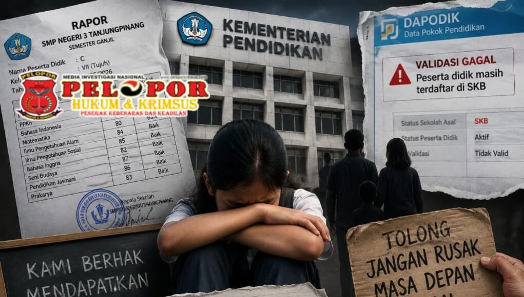 Rapor SMP 3 dan Belajar di SMP 7, Data Siswi Masih SKB, Keluarga Minta Kementerian Bertindak