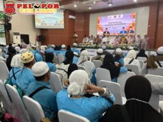 Jamaah Haji Kloter 013 BDJ Tiba di Embarkasi Banjarmasin Dengan Selamat