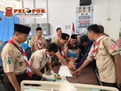 Gerakan Pramuka Kwarcab Gresik Gelar Khitanan Massal dan Pemeriksaan Kesehatan Gratis di Pulau Bawean.
