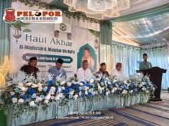 Haul Akbar Perdana Al-Magfurlah Kiai Masykur Bin Rafi’e di Yayasan Darul Hasan Pudakit Barat Berlangsung Khidmat.
