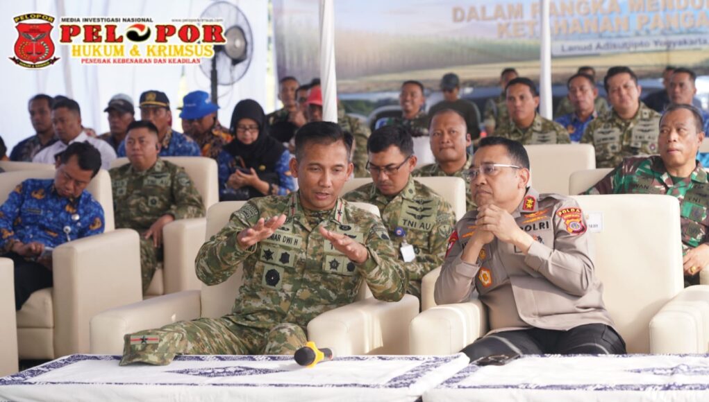 Danrem 072/Pamungkas Hadiri Panen Raya Tebu Serentak di Lanud Adisutjipto