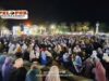Lantunan Sholawat Bergema di Pulau Bawean, Ribuan Jemaah Membanjiri Alun-Alun Sangkapura.