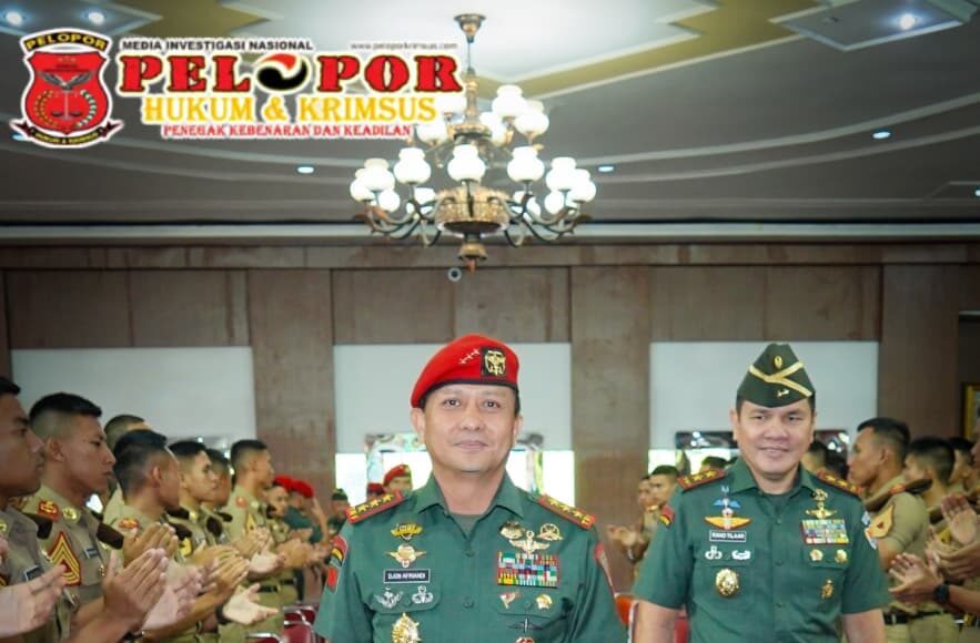 Pangkopassus Bekali Taruna Akmil Menjelang Prasetya Perwira 2026