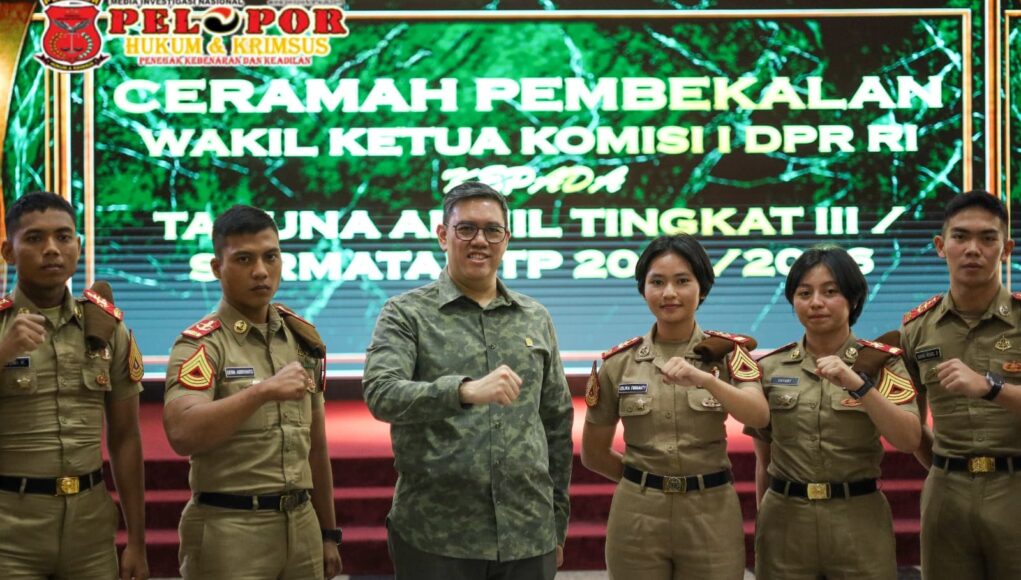 Wakil Ketua Komisi I DPR RI Bekali Taruna Akademi Militer tentang Kepemimpinan Militer Era Kontemporer