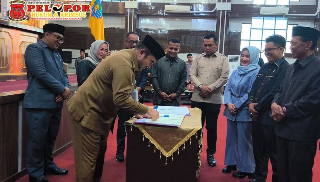 DPRD Kotabaru Sahkan Dua Buah Raperda dalam Rapat Paripurna Masa Persidangan III