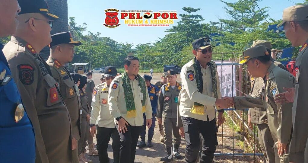 Pemkab. Kotabaru Jadi Tuan Rumah Penyelenggaraan Apel Pasukan Kesiapsiagaan Satpol-PP dan Damkar Se-Kalsel