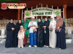 Wakil Ketua I DPRD Tanah Bumbu H. Hasanuddin Berangkatkan 43 Jamaah An-Nuriah Hadiri Haul KH. Sarwani Abdan dan Ziarah Wali di Pulau Jawa