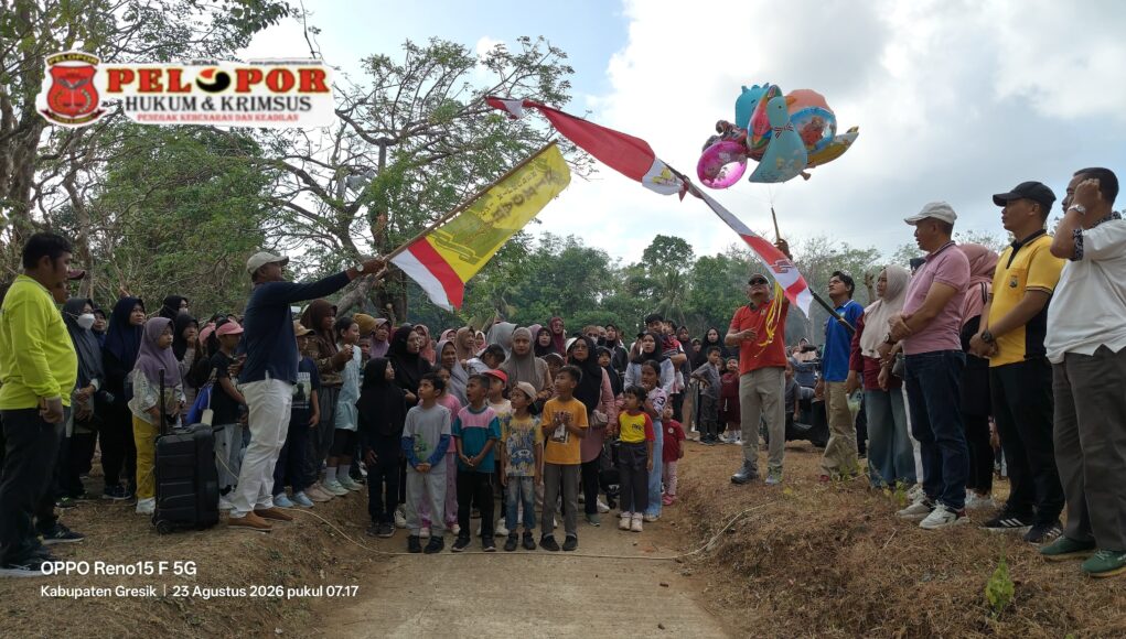 Semarak HUT ke-81 Kemerdekaan Republik Indonesia di Desa Kotakusuma: Senam Bersama dan Jalan Sehat Berhadiah.