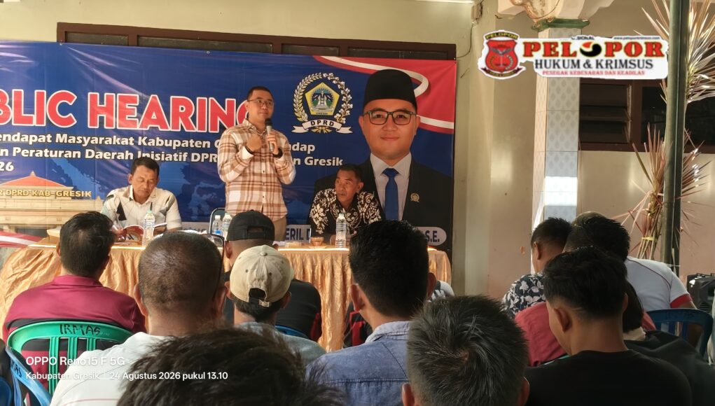 Matangkan Ranperda Inisiatif 2026, Anggota DPRD Gresik Eril Desembrilian Prabowo Gelar Public Hearing di Desa Kumalasa.