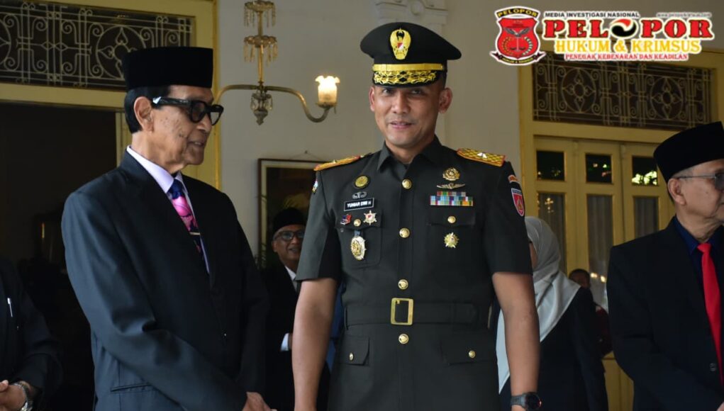 Danrem 072/Pamungkas Hadiri Pelantikan Pejabat Strategis Pemda DIY