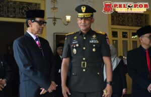 Danrem 072/Pamungkas Hadiri Pelantikan Pejabat Strategis Pemda DIY