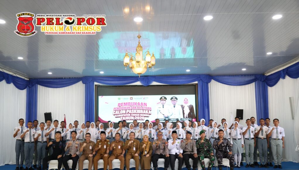 Bupati Tanah Bumbu Resmi Buka Pemusatan Pendidikan dan Pelatihan Calon Paskibraka 2026