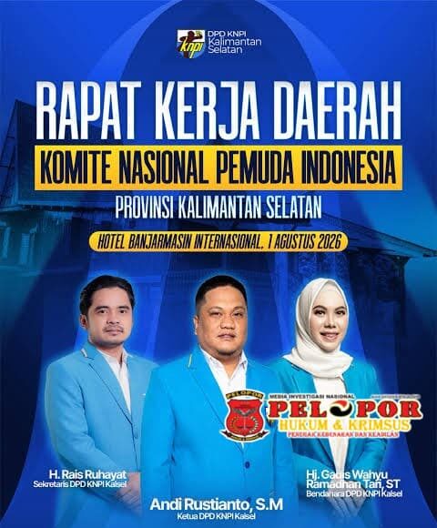 DPD KNPI Kalsel Gelar Rakerda, Susun Program Kerja Tiga Tahun ke Depan