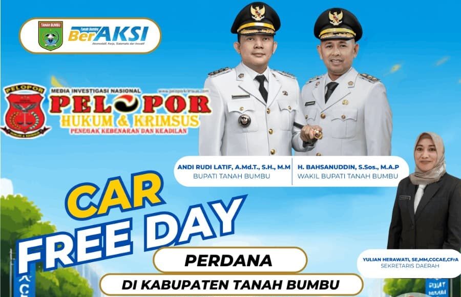 CFD Perdana Tanah Bumbu Meriahkan HUT RI Ke-81 dengan Olahraga, UMKM, dan Edukasi Lingkungan