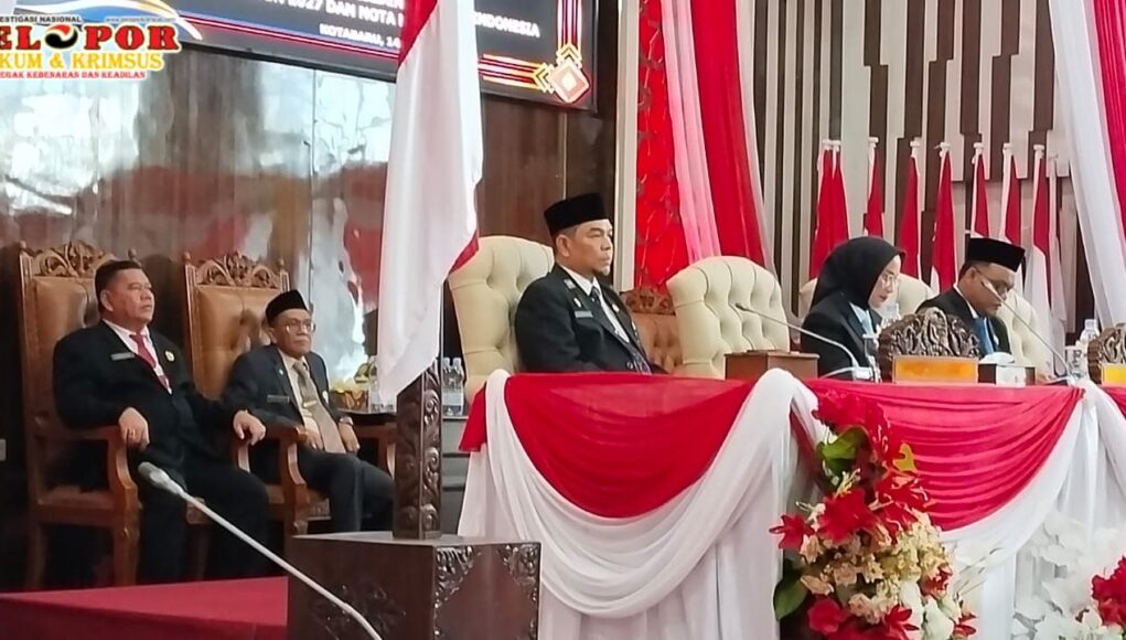 Pemkab Kotabaru Ikuti Pidato Kenegaraan Presiden, Dalam Rangka HUT ke 81 Kemerdekaan RI