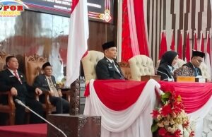 Pemkab Kotabaru Ikuti Pidato Kenegaraan Presiden, Dalam Rangka HUT ke 81 Kemerdekaan RI