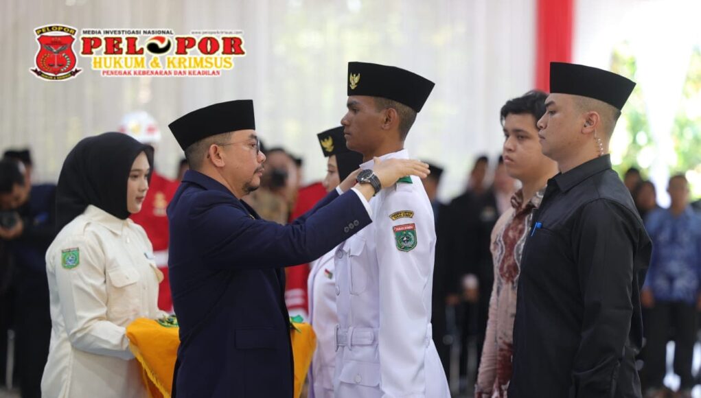 Bupati Andi Rudi Latif Kukuhkan Paskibraka Angkatan 23 Tanah Bumbu Tahun 2026