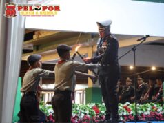 Semarak Pawai Obor dan Taptu Warnai Malam Kemerdekaan RI di Tanah Bumbu