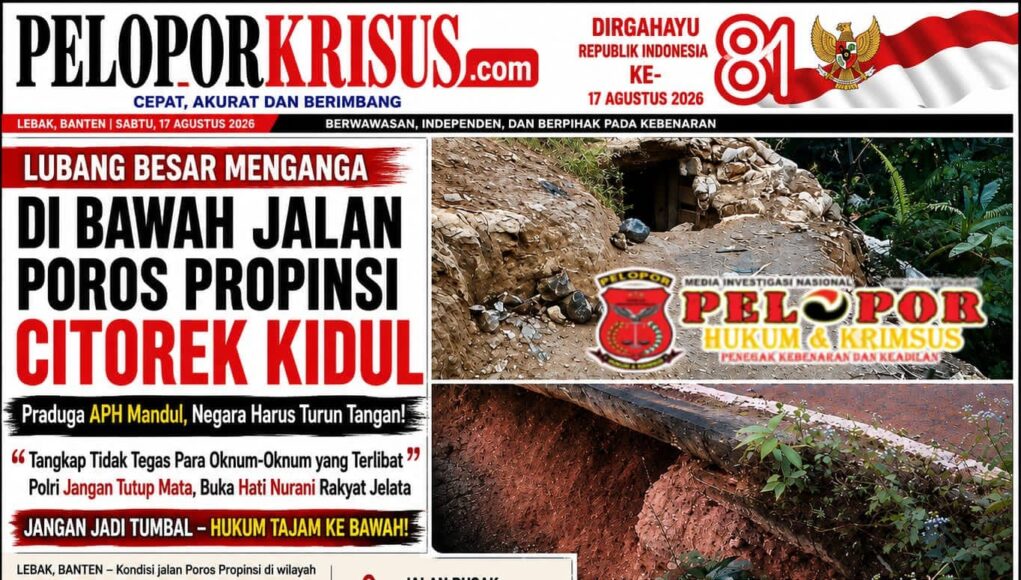 WAW…!!! DUGAAN TAMBANG EMAS ILEGAL DI CITOREK KIDUL DISOROT: AKTIVITAS TERUS BERJALAN, WARGA KLAIM TERINTIMIDASI — APARAT DIDESAK JANGAN TUTUP MATA