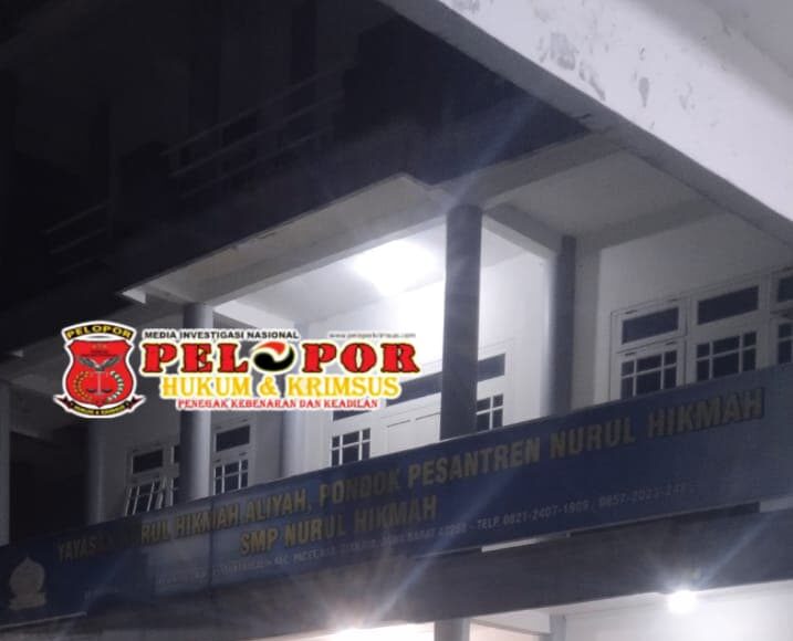 Diduga SMP Nurul Hikmah Tidak Mengantongi Ijin Operasional Resmi Sudah Berani Operasi