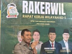 Tutup Rakerwil I DPW TMI Provinsi Jambi, Aiman Adnan WAKETUM DPN Tani Merdeka Indonesia Siap Kawal Hasil Rekomendasi ke Pemerintah Pusat
