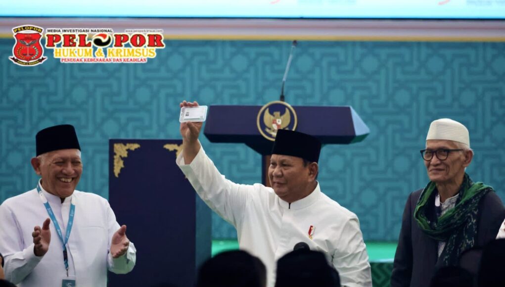 Prabowo Terima Kartu Anggota Seumur Hidup NU: Ini Kehormatan Besar bagi Saya