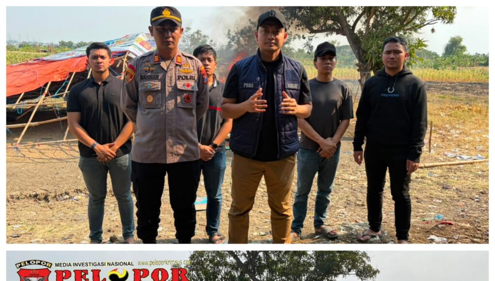 Polres Gresik Gerak Cepat Cek Aduan Dugaan Arena Sabung Ayam di Menganti, Fasilitas Langsung Dimusnahkan