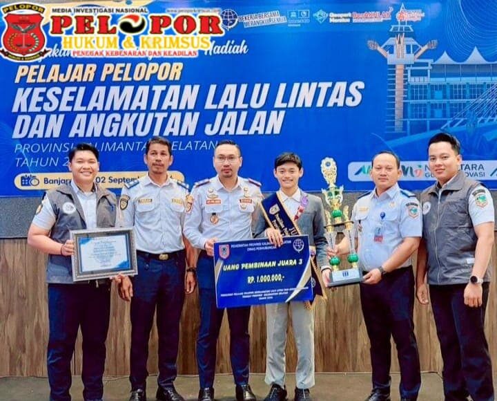 Pemkab Kotabaru Raih Juara III Pelajar Pelopor Keselamatan LLAJ Tingkat Provinsi Kal-Sel
