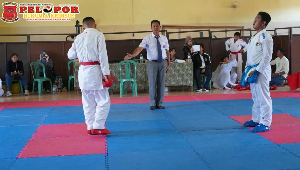 Puluhan Atlet Uji Kemampuan dan Mental Di Ajang Festival Karate INKAI Kotabaru