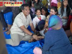 Legislator Partai Gerindra Temui Pengungsi Sinabung, Pastikan Kebutuhan Warga Segera Ditindaklanjuti