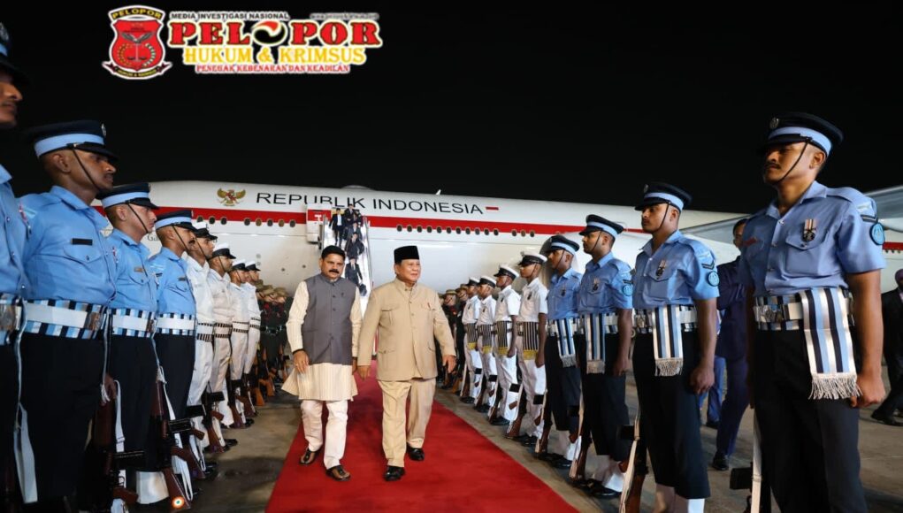 Prabowo Tiba di New Delhi, Siap Perkuat Peran Indonesia di KTT ke-18 BRICS