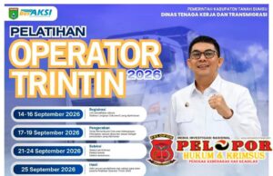 Bupati Andi Rudi Latif Buka Pelatihan Operator Trintin 2026, Gratis!