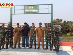 Kunjungan kerja Tim inspektorat jendral angkatan darat (Itjenad)Pantau Hasil Akhir Pembangunan Jembatan Garuda di desa Sumorame