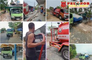 Darurat Air Bersih di Kusan Hilir Akibat Intrusi Air Laut, Mobil Tangki Dikerahkan