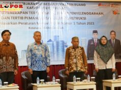 Pemkab Kotabaru Sosialisasikan Permen PUPR No 1 Tahun 2023, Tingkatkan Kapasitas Kelembagaan Jasa Konstruksi